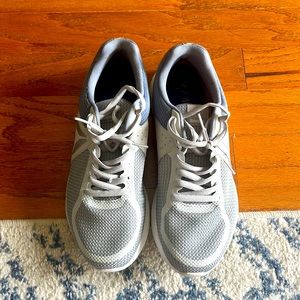 These are size 12 Reebok shoes. They have never been worn before.